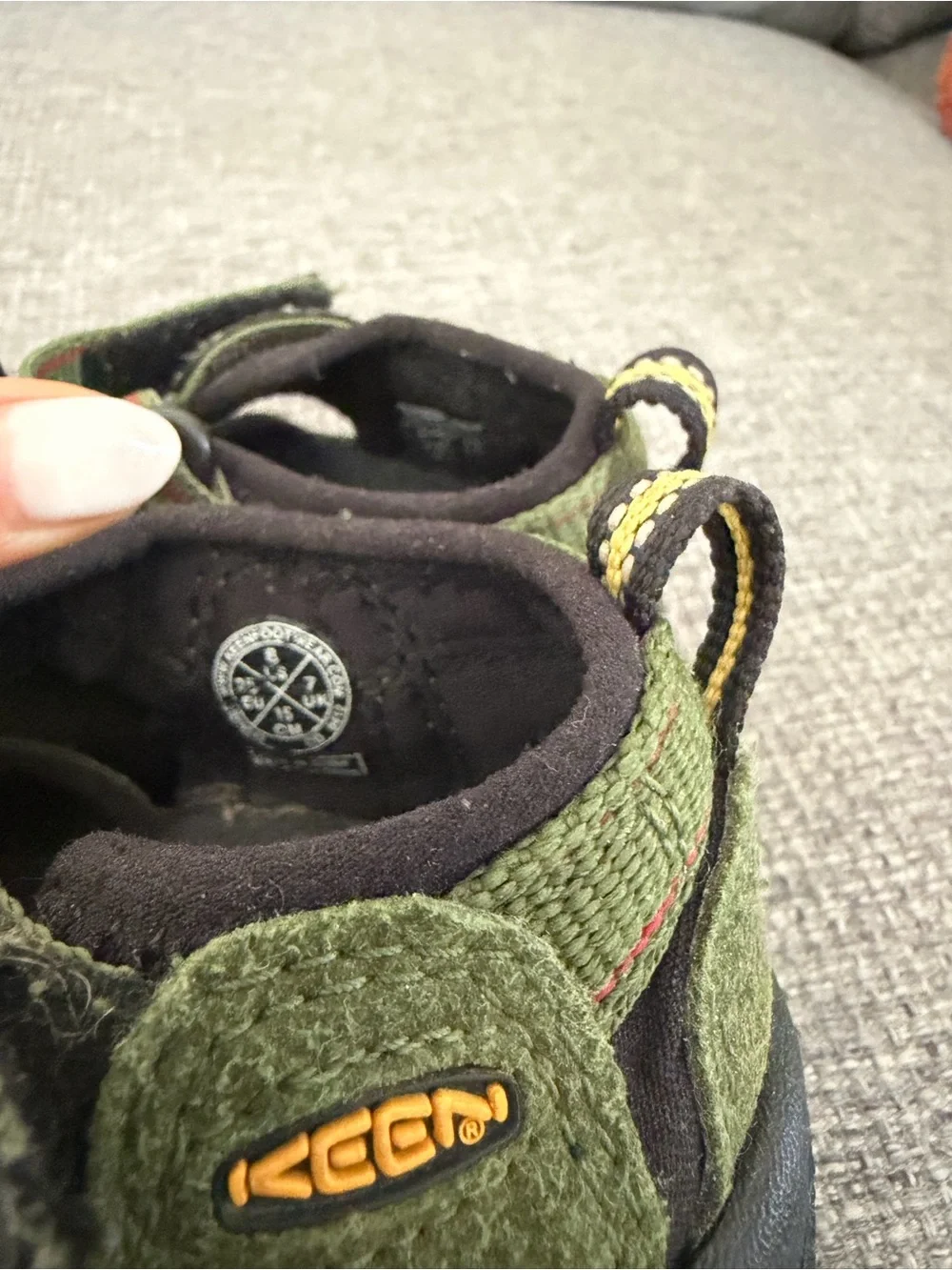 Toddler size 8 keen Newport sandals